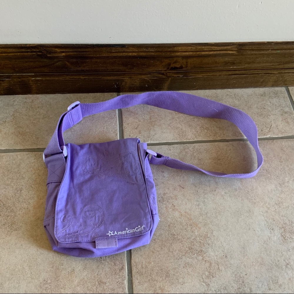 American Girl Girls Crossbody Purple Bag